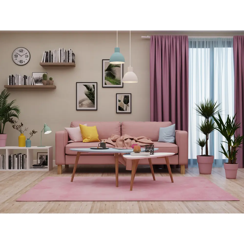 Карниз двухрядный раздвижной Inspire Трапеция 160-300 см цвет белый 81976821 STLM-2121902  - Вид №3