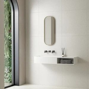 91891852 Раковина из искусственного камня Vincea Solid Surface VWB-6S180MW, 800x400x200, подвесная, цвет белый матовый STLM-1522272
