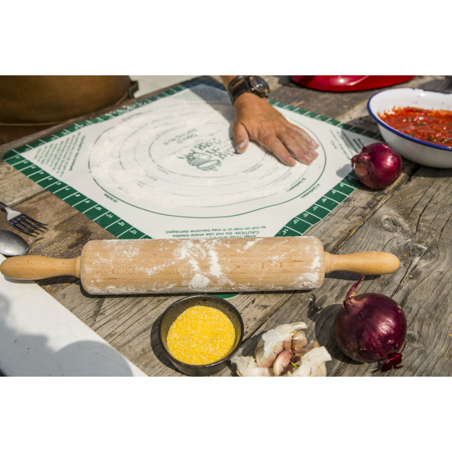 Коврик силиконовый гибкий Big Green Egg, с разметкой для пиццы SDRM - Вид №2