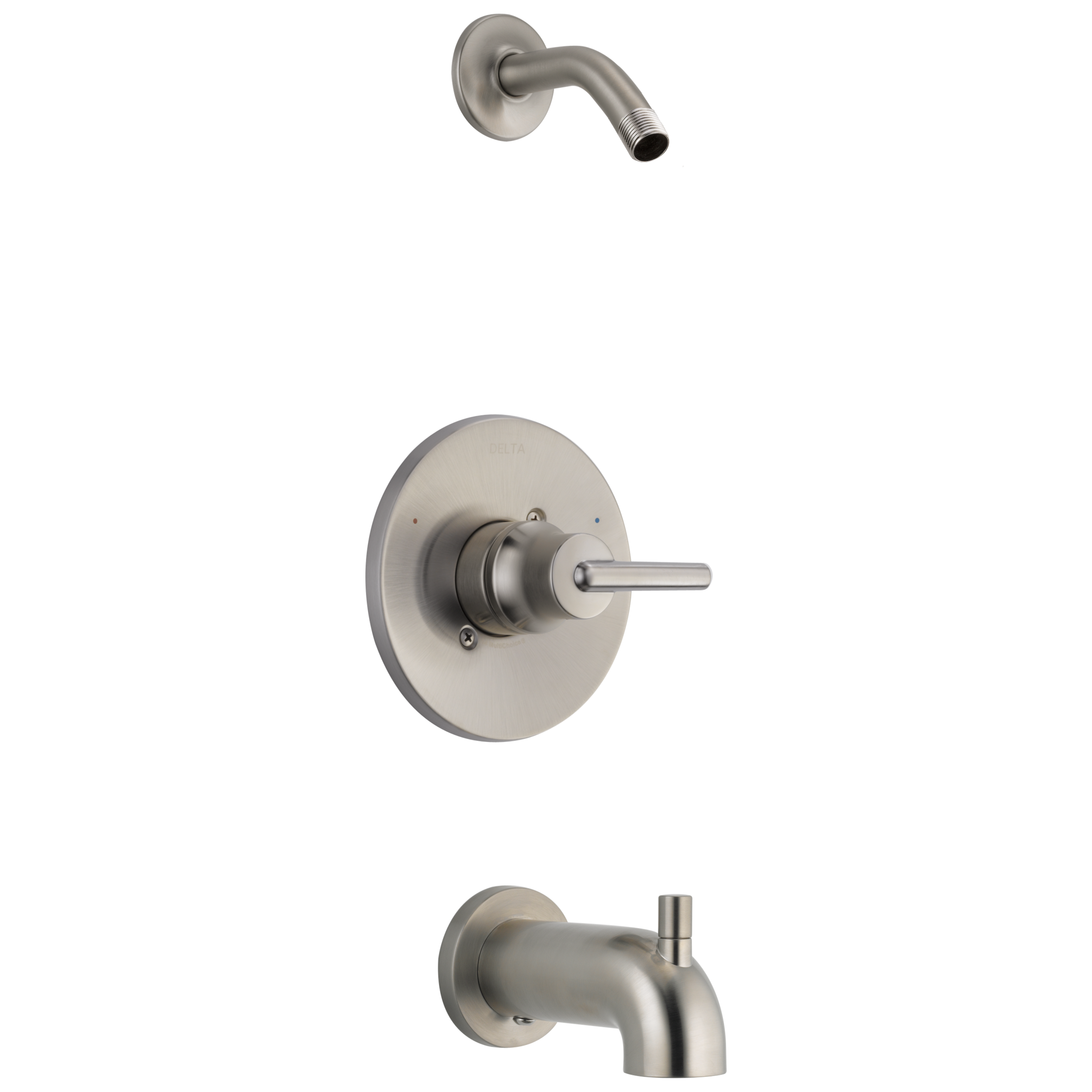 T14459-SSLHD Для ванны и душа Monitor® 14 Series - без напора Delta Faucet Trinsic Нержавеющая сталь 