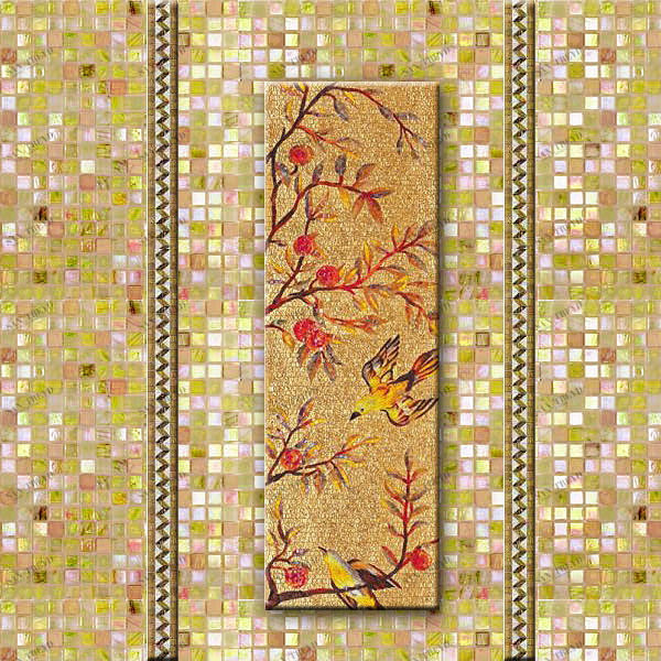 ПАННО ИЗ СТЕКЛЯННОЙ МОЗАИКИ AP-01D ALMA ПАННО ХУДОЖЕСТВЕННЫЕ AP01D