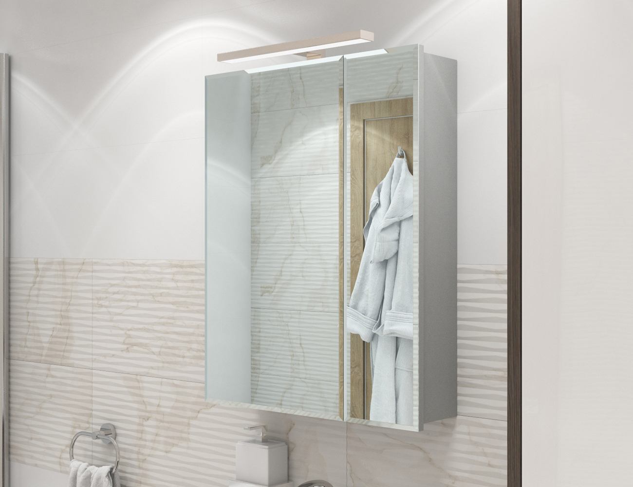 Тумба Bruno 1-600 дуб кантри (Тигода)600⨉440⨉830 мм кантри Santreyd Kolombo sun-id-665157 - Вид №4