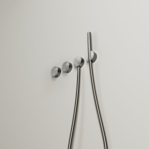 Термостатический смеситель для душа из нержавеющей стали с переключателем