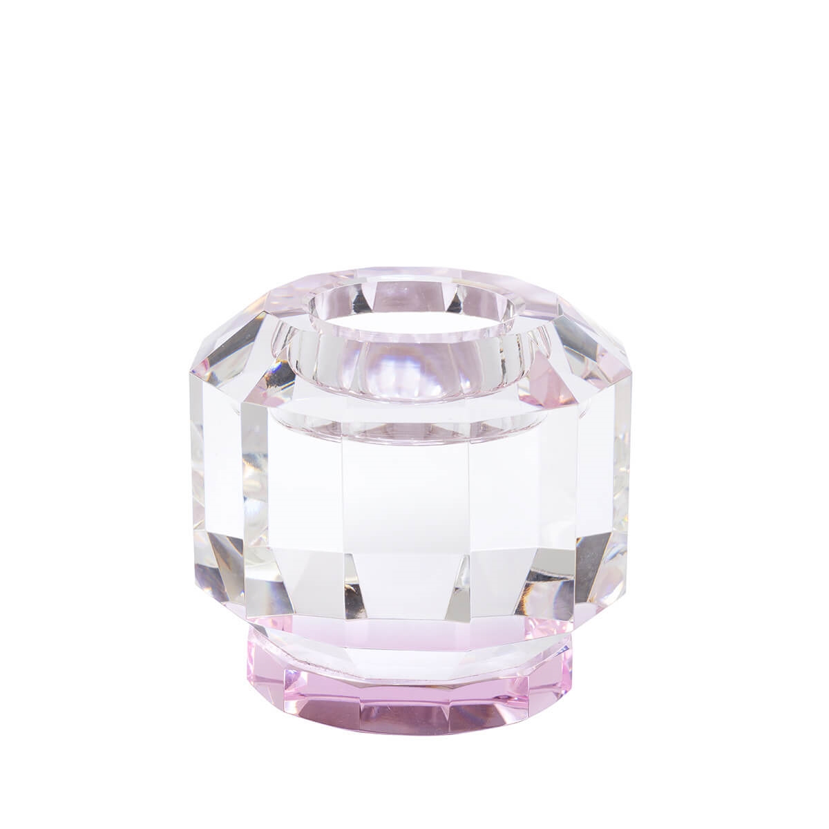 300202-C9 ABHIKA СВЕЧА. Кризис CLEAR/PINK 