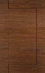 Фасады для кухни Кантри Фрезеровка «Лжевыборка Горизонталь» Венге №101