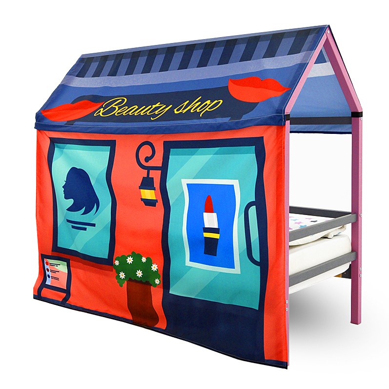 Накидка для кровати-домика Svogen игровая "Салон красоты" БЕЛЬМАРКО  00-3873220 Красный Santreyd  - Вид №1