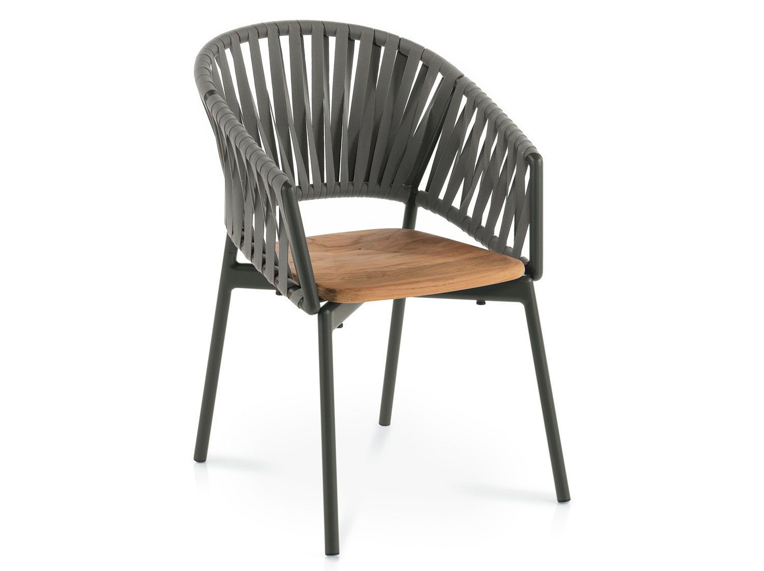 Садовое кресло из ремней и тика RODA Piper ARCH-00144255