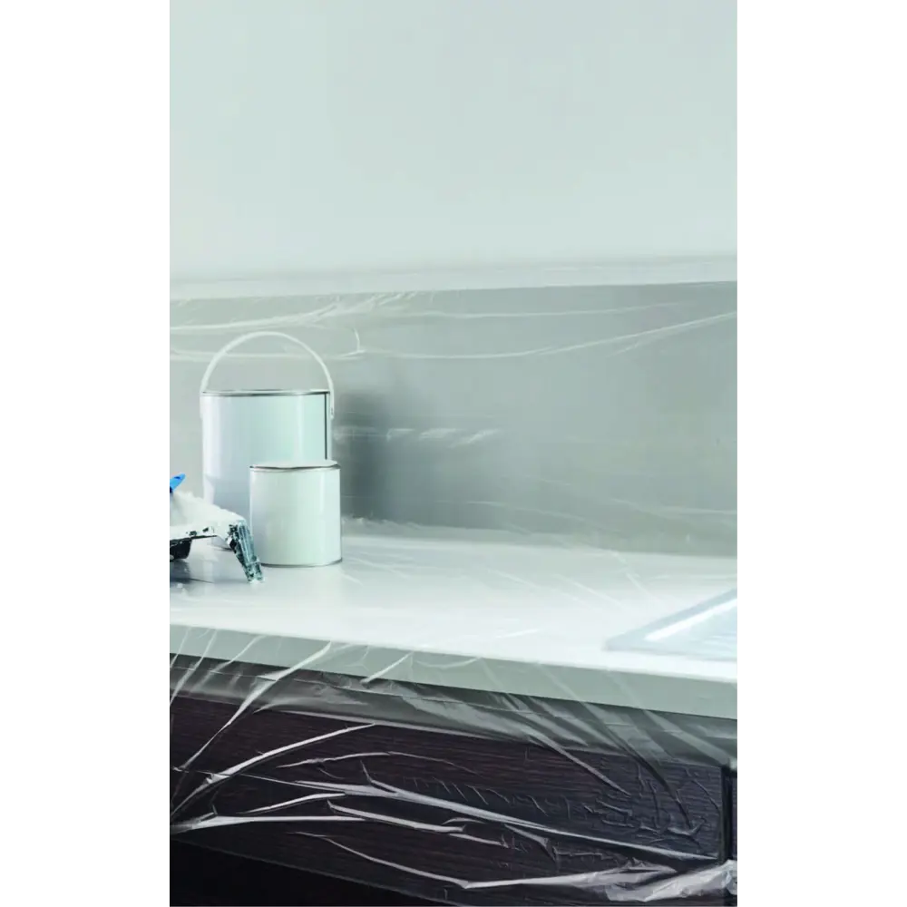 Пленка с малярн лентой Dilwis 10x2.1м STLM-2096001 - Вид №1