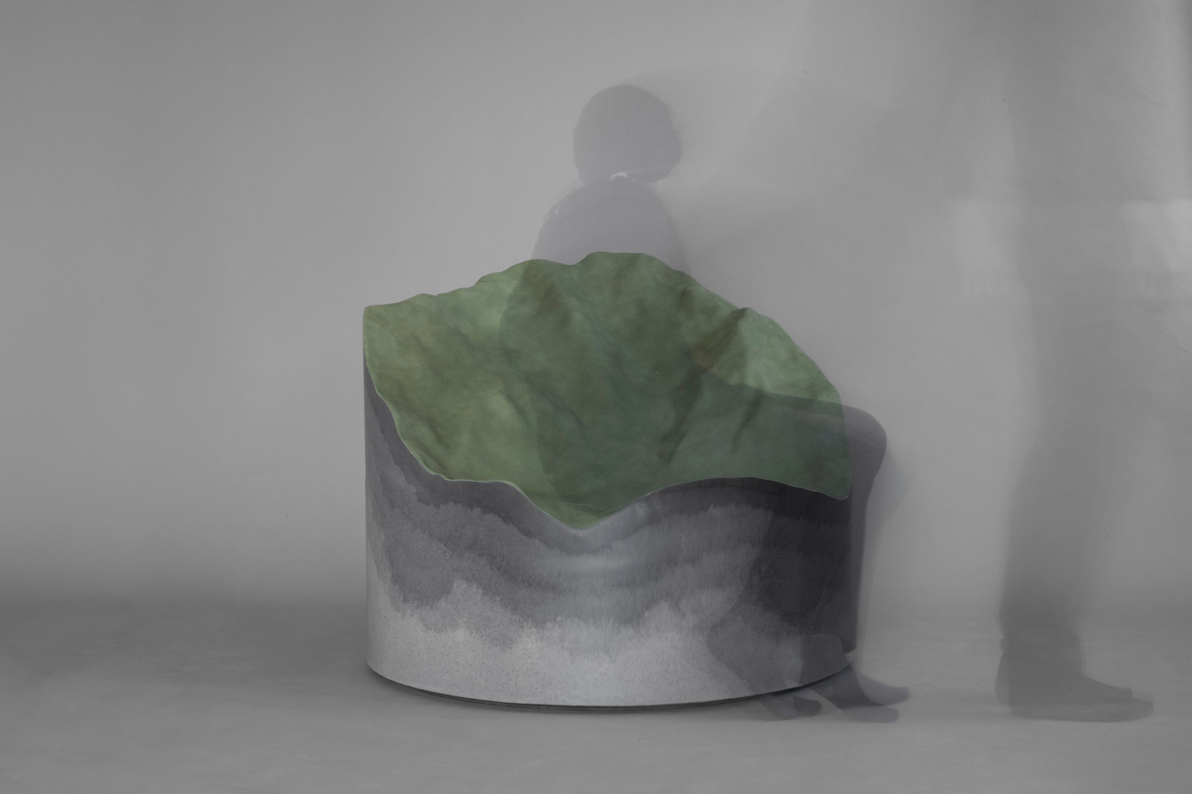 Бархатное кресло alcarol Geomorphic 2023 ARCH-00006538 - Вид №4