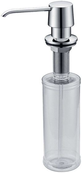 Встраиваемый дозатор ZorG Inox ZR-20 CR для жидкого мыла, хром