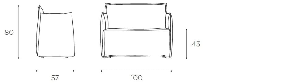 Ткань диван EPÒNIMO Medven ARCH-00024417 - Вид №5