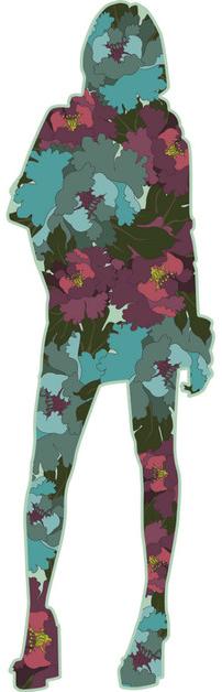 CONCEPTUWALL Клейкое украшение из нетканого материала Silhouettes sun-id-1385645 - Вид №4