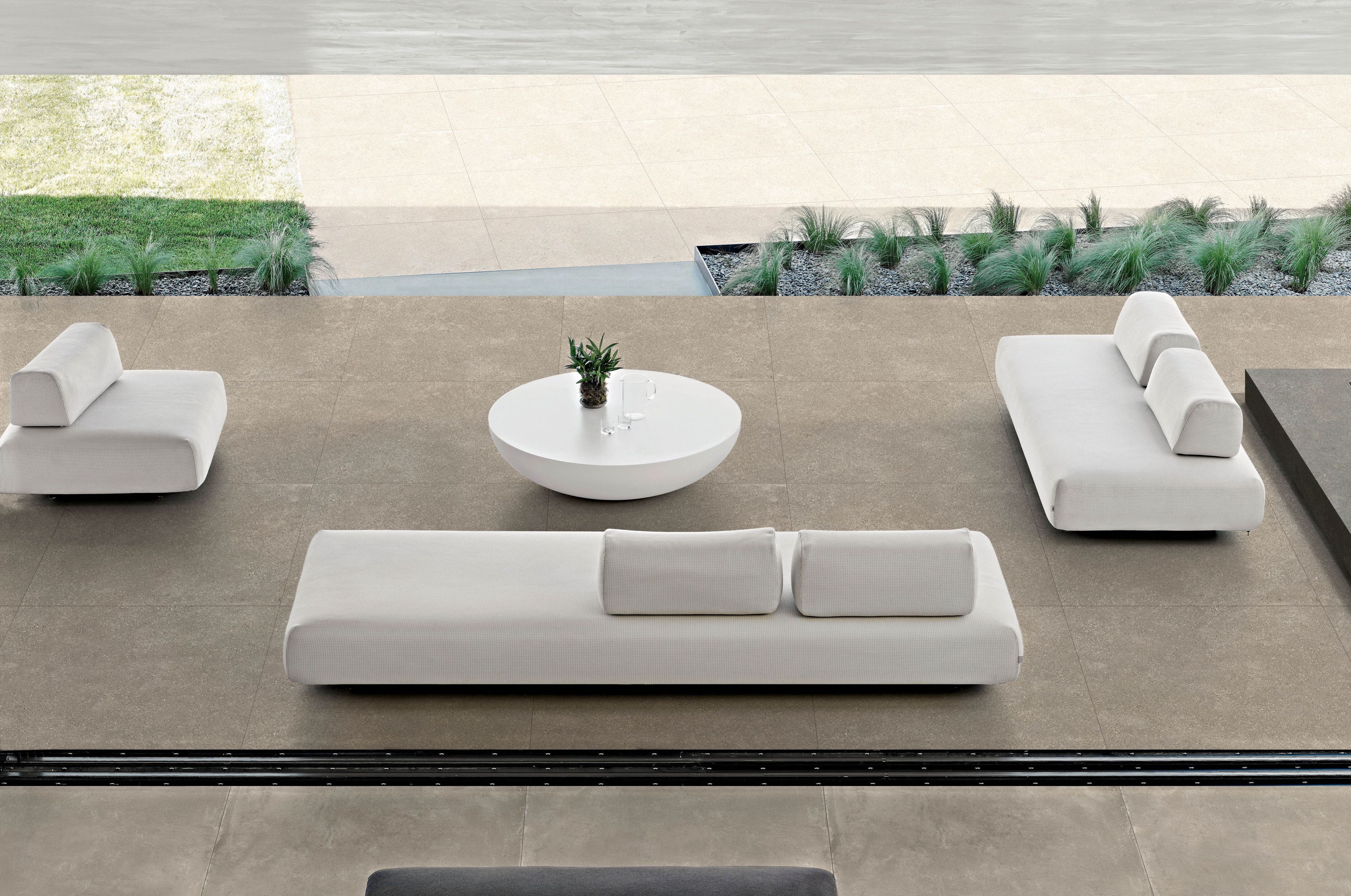 Пол / покрытие для внутреннего и наружного применения с эффектом бетона и металла Florim Ceramiche FORMATECH ARCH-00079800 - Вид №6