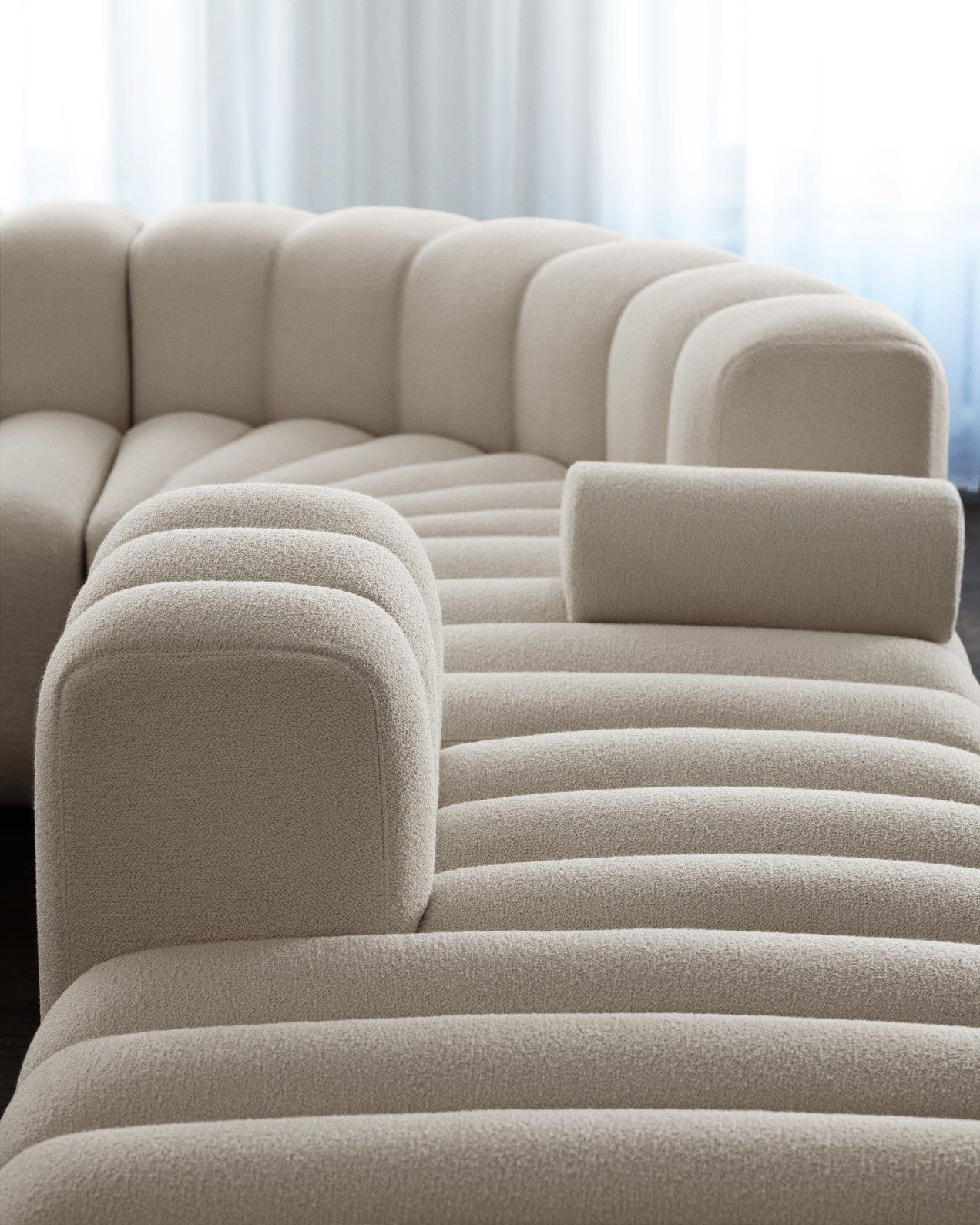 Тканевое кресло с подлокотниками NORR11 STUDIO SMALL ARCH-00030951 - Вид №7