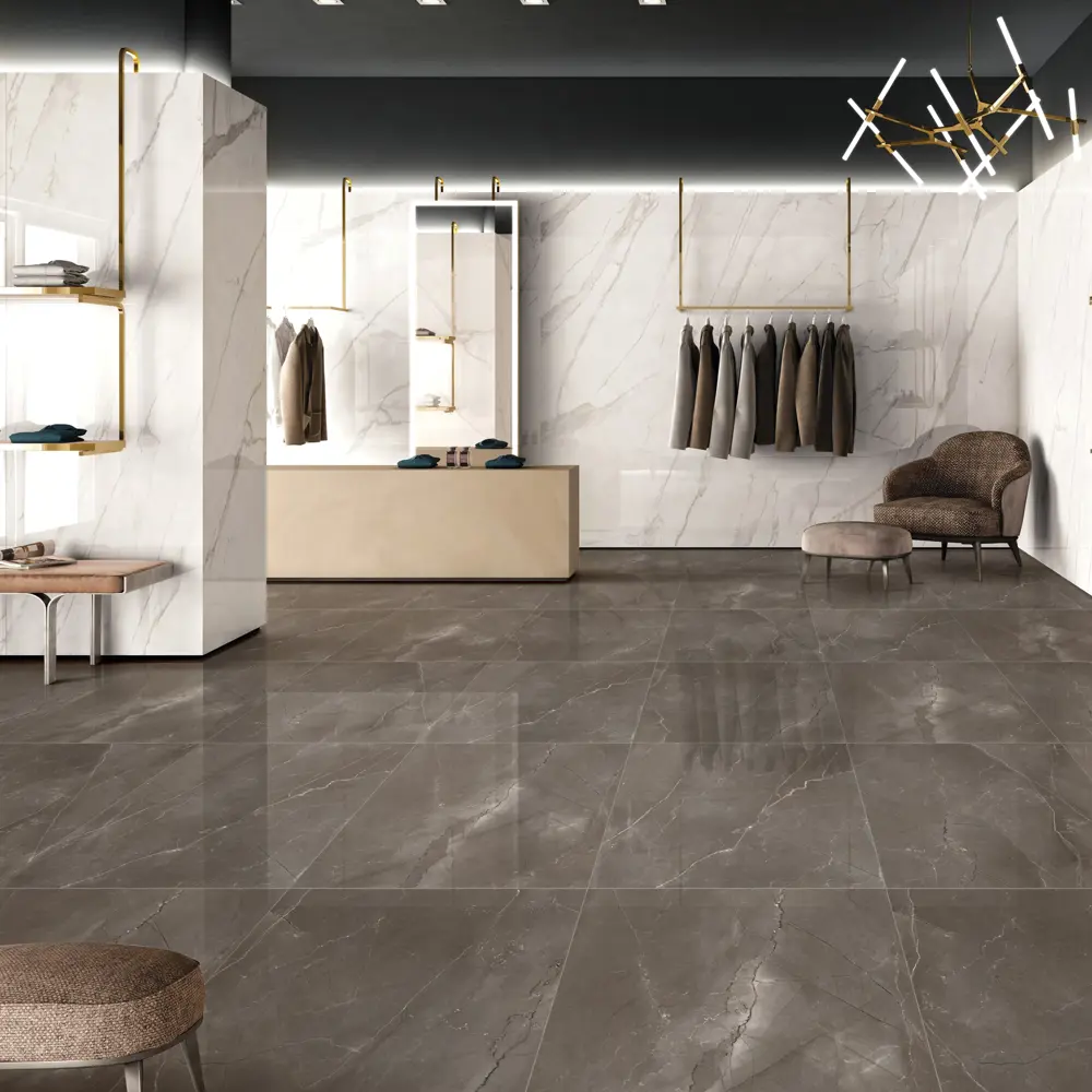 84855266 Керамогранит Arcadia Ceramica Pulpis Nero 60x60 см 1.44 м² глянцевый цвет черный STLM-0056153