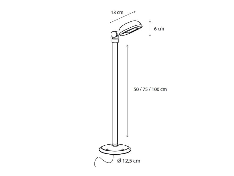 Латунный светодиодный световой столб Authentage Lighting Charmond ARCH-00028288 - Вид №5