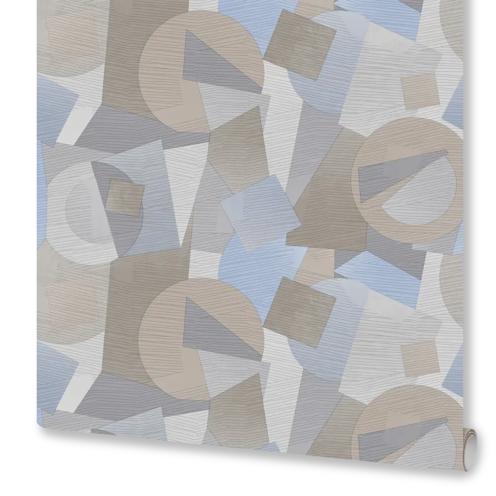 Обои флизелиновые Deco-Deco Forma синие 1.06 м DD6011-03 88479538 STLM-2154342 Santreyd