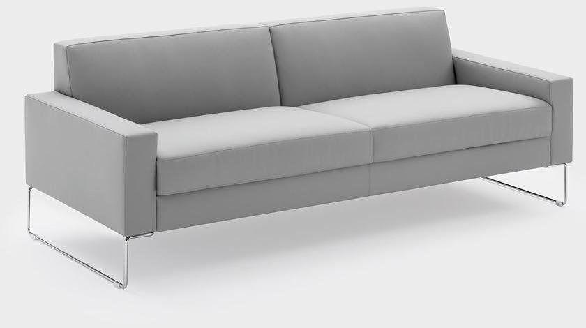 Viganò 3-х местный кожаный диван по контракту Cubiko sun-id-1500733 - Вид №1