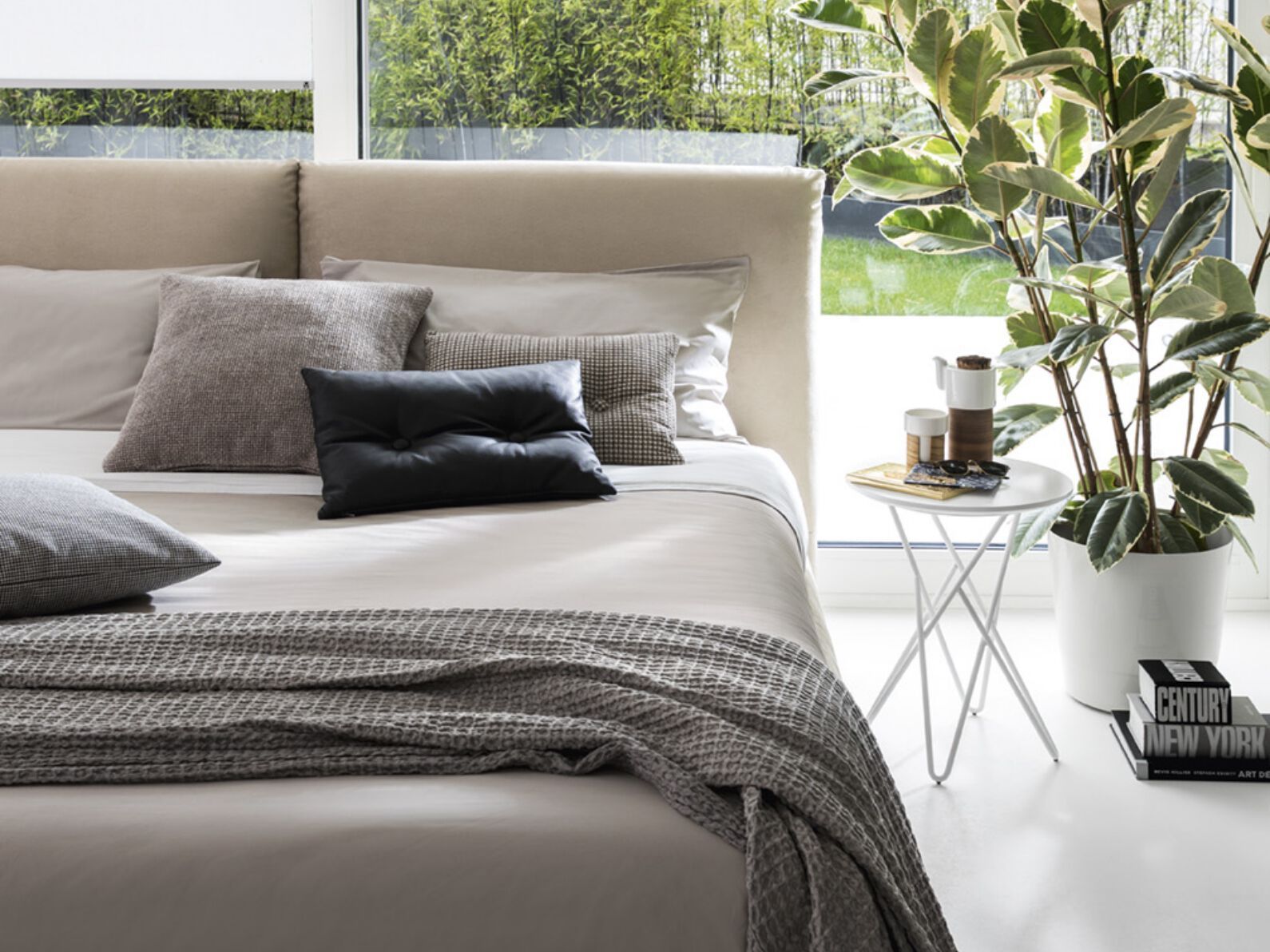 Двуспальная мягкая кровать Calligaris MAGENTA ARCH-00050642 - Вид №5