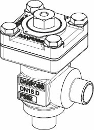 Danfoss FIA — корпус фильтра Корпус для фильтра FIA 32 FPT ANG 148B5547  - Вид №9