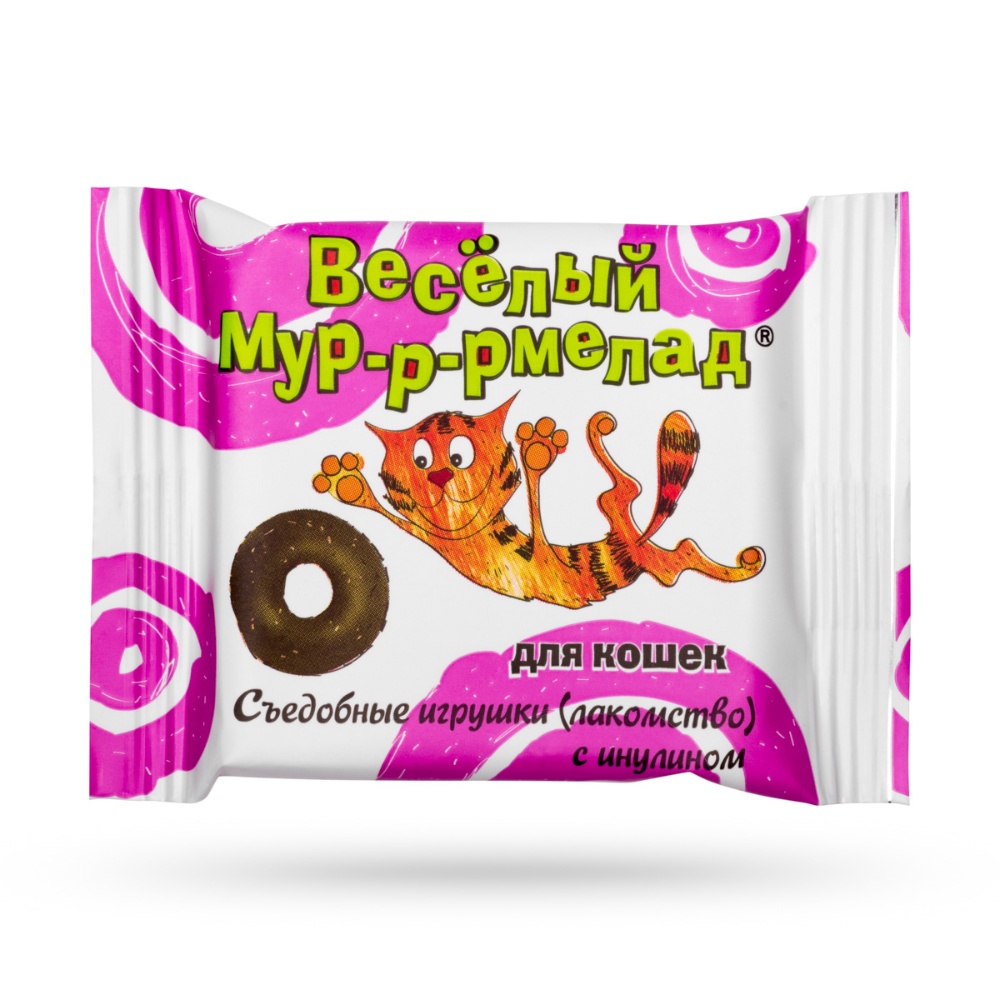 ПР0021316 Лакомства для кошек Веселый Мур-р-рмелад с инулином ВЕДА 
