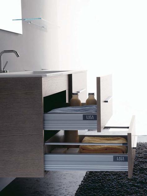 LASA IDEA Настенная тумба под умывальник с ящиками Thais sun-id-1461447 - Вид №1