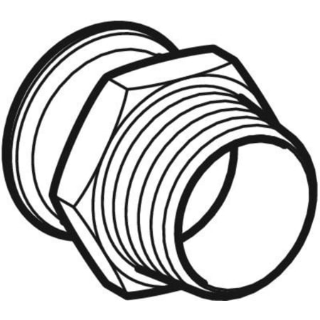 34142 Переходник Geberit Mapress из нержавеющей стали, с наружной резьбой (газ) Geberit  - Вид №1