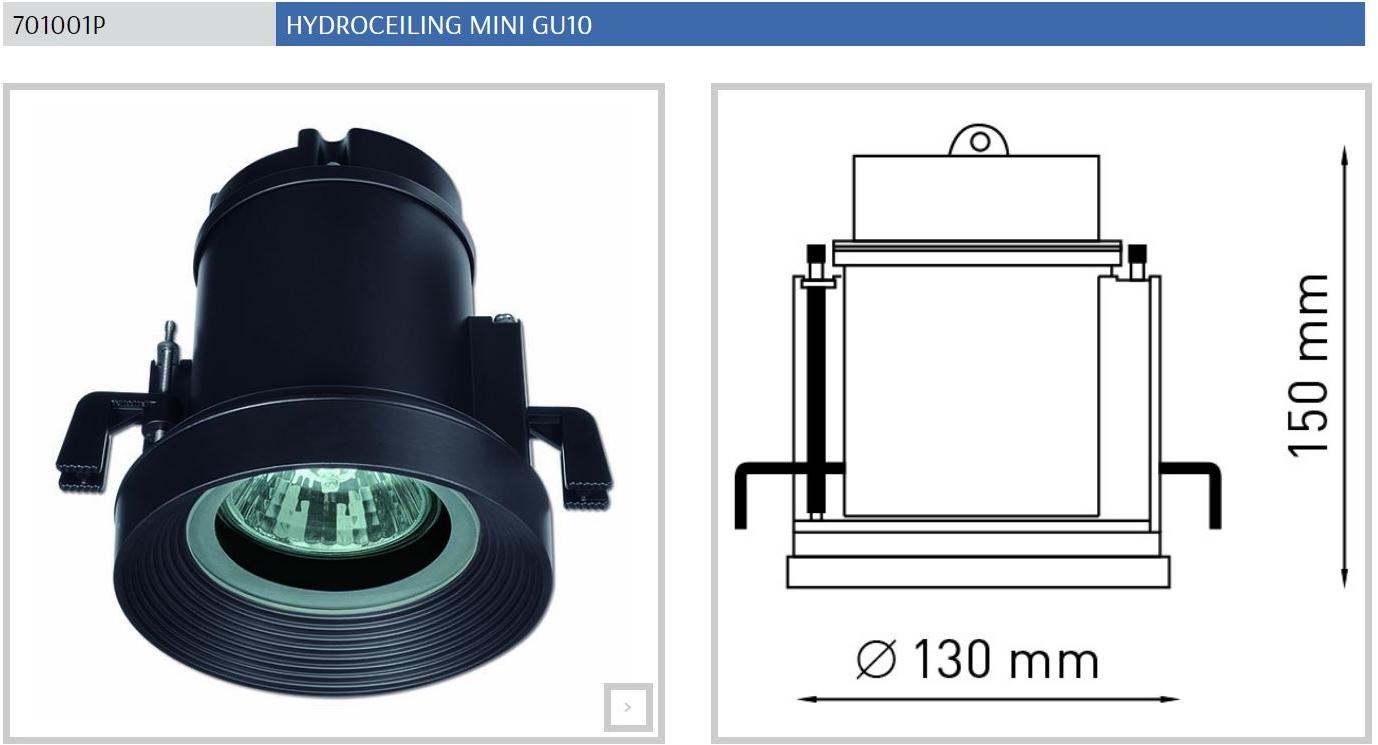 PUK Встраиваемый точечный светильник из литого под давлением алюминия sun-id-1426253 - Вид №6