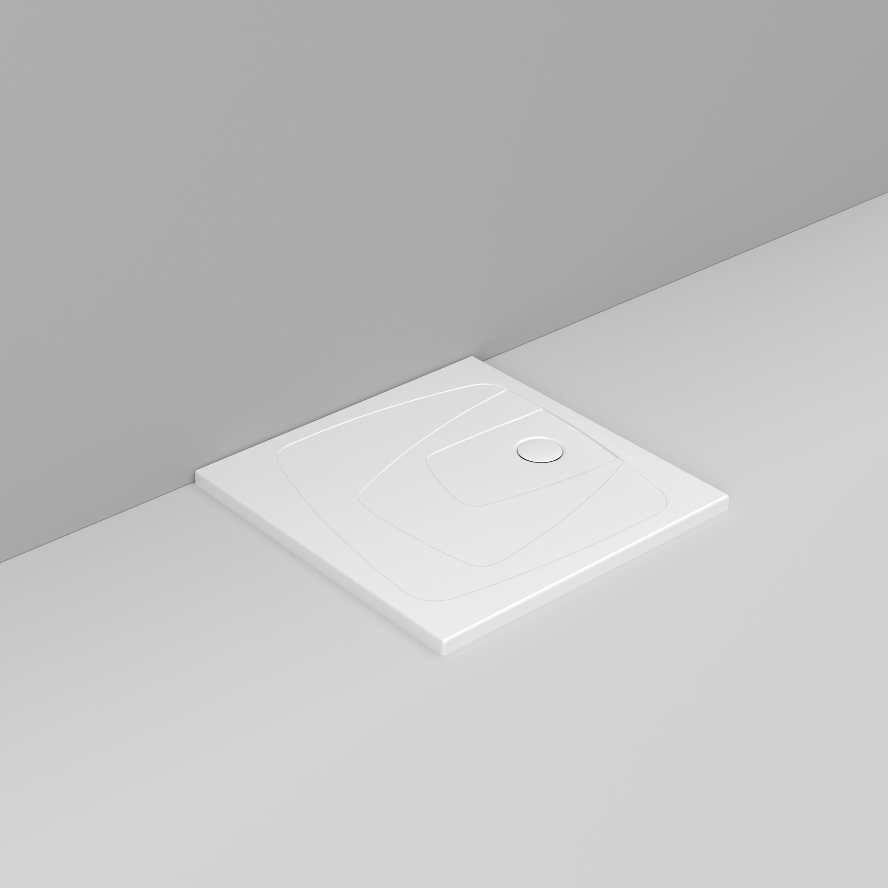 Керамический нескользящий квадратный поддон для душа Ceramica Dolomite за пределами ARCH-00056029 - Вид №34