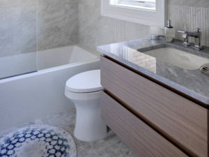 Подвесной умывальник с ящиками