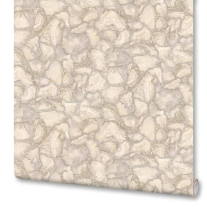 Обои флизелиновые Артекс Агат бежевые 1.06 м 10579-03