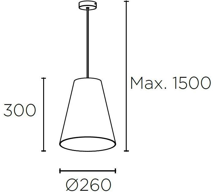 LEDS C4 Подвесной светильник прямого света из ротанга  00-8109/8110-05-es  - Вид №2