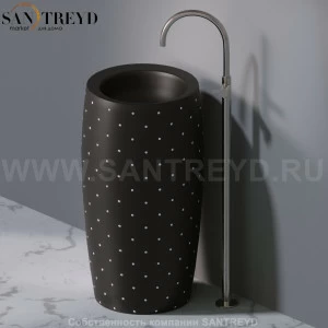 L100T0R0VT.105SW Напольная раковина стоящая круглая A. e T. Italia SPOT