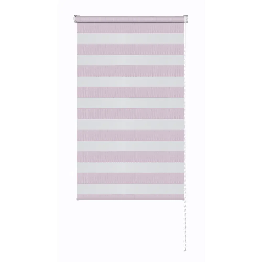 Рулонная штора день-ночь MIAMOZA Петер 50x160 см сиреневая 89411405 STLM-1578384
