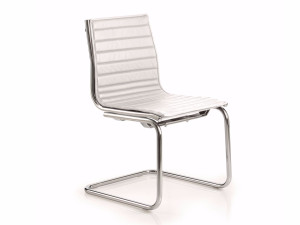 Кожаный консольный стул для залов ожидания