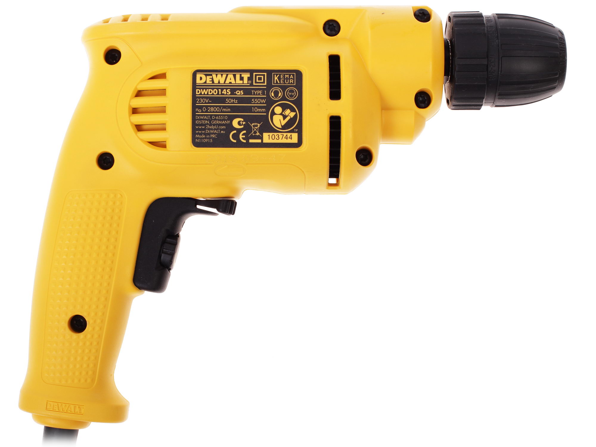 Дрель  DeWALT DWD 014 S 1021218 STDN-0144441 - Вид №1
