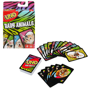 FLK78 УНО "Маленькие животные" Mattel Games