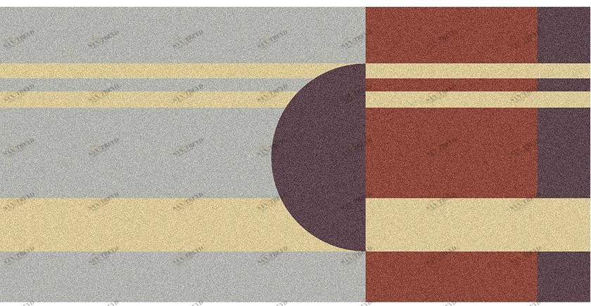 Antonio Lupi Design Прямоугольный коврик для ванной с геометрическими мотивами Geometrie volanti Antoniolupi sun-id-1363995