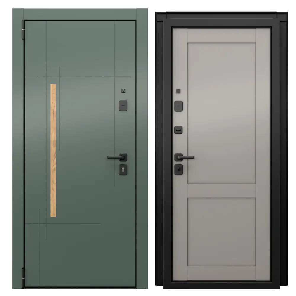 Дверь входная металлическая Грин Классик 86x205 см левая шелк грейдж TOREX STLM-2028198