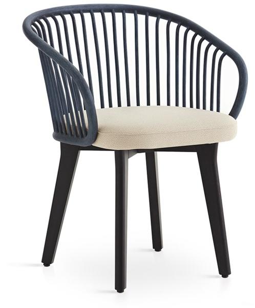 EXPORMIM Стул из ротанга со встроенной подушкой  T070 m-t070 r-t070 w  - Вид №1