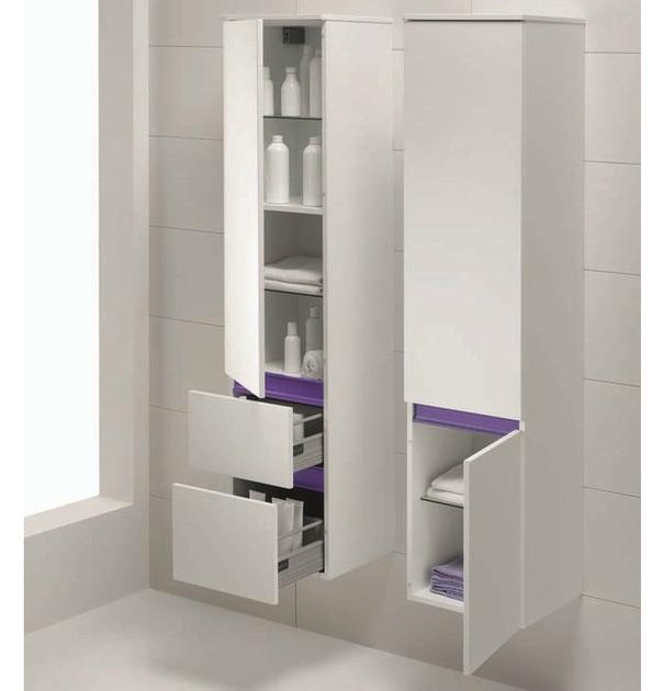 Mobiltesino Тумба для ванной колонна с ящиками Qubo sun-id-1389131 - Вид №1