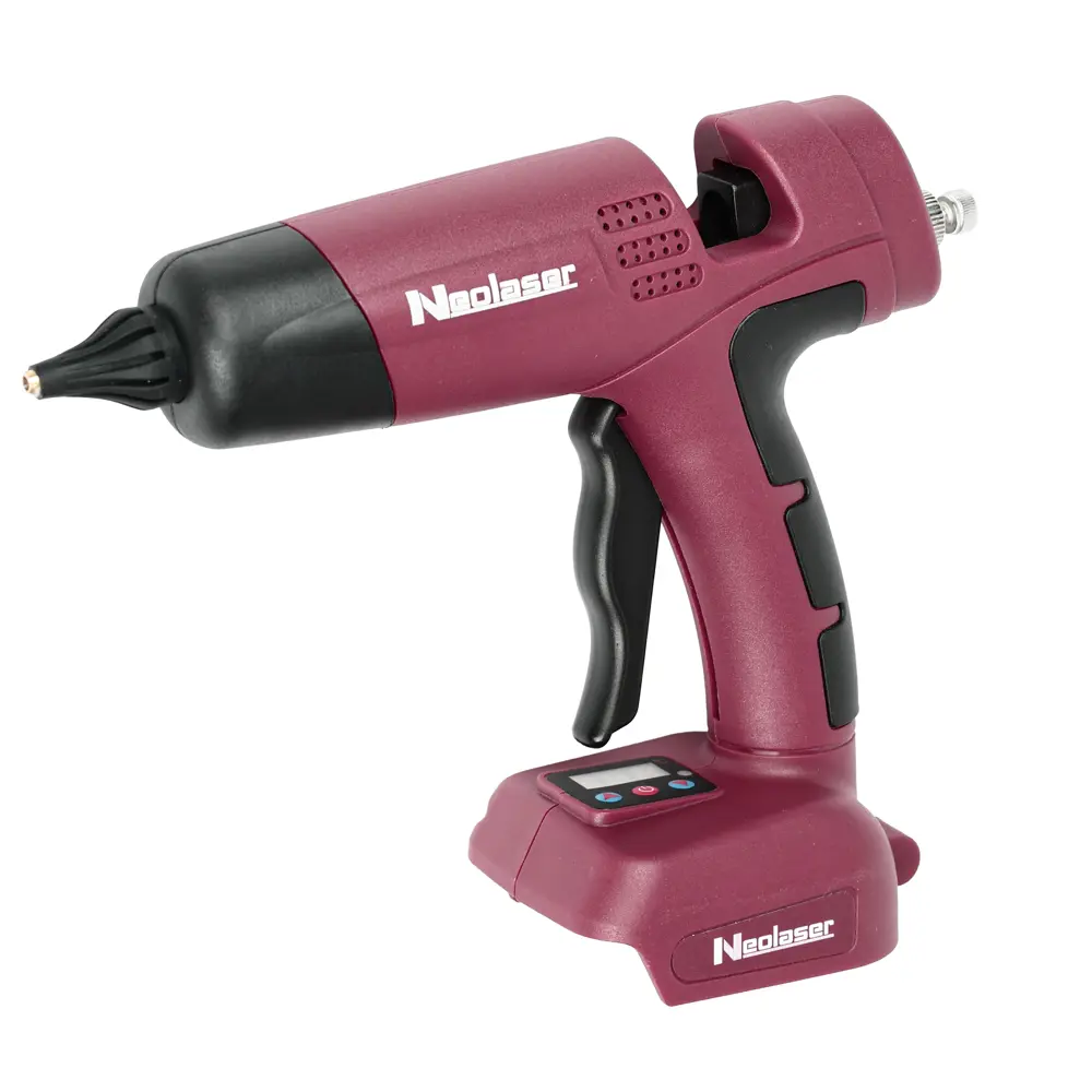 Аккумуляторный клеевой пистолет Neolaser NGG-20 с LCD-дисплеем 89404940 STLM-1577085