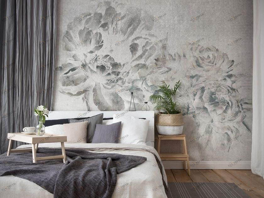 Tecnografica Огнеупорные водостойкие обои с цветочными мотивами I decorativi 64068