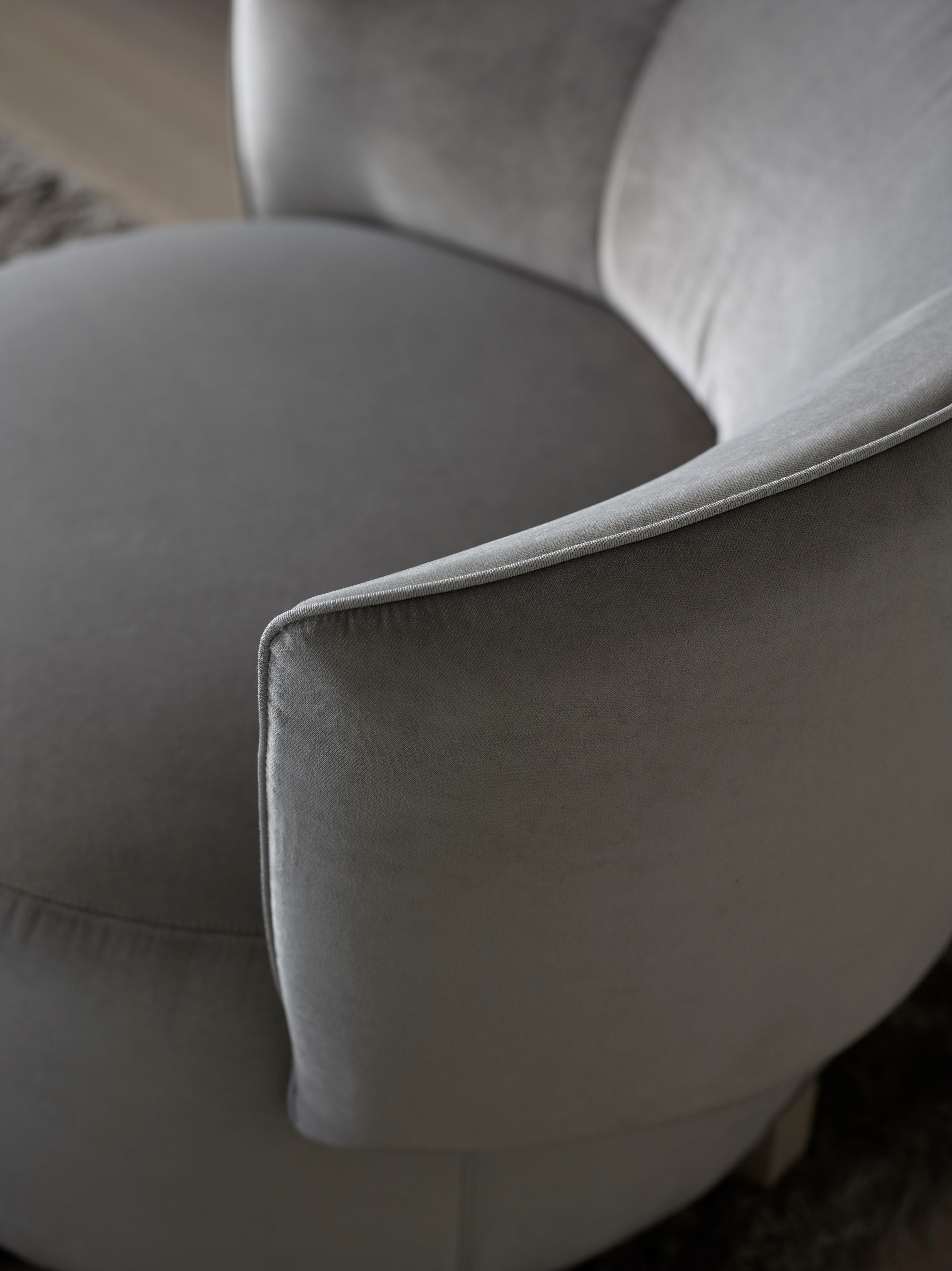 Бархатное вращающееся кресло с подлокотниками Piet Boon Джейн ARCH-00093700 - Вид №8