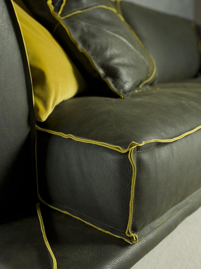 Flexstyle 3-х местный кожаный диван sun-id-1421897 - Вид №7