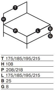 Frauflex Кровать с обивкой из капитоне sun-id-1485979 - Вид №2