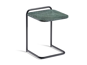 Металлический журнальный столик с мраморной столешницей