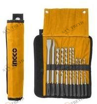 INGCO ITALIA Набор наконечников и зубил sds plus sun-id-1448187