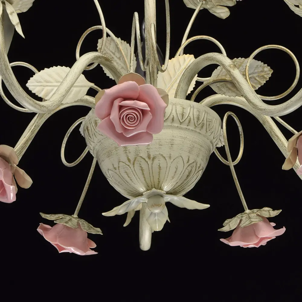 Люстра Букет 5xE14x60 Вт, металл, цвет белый MW-Light STLM-2163340 - Вид №12