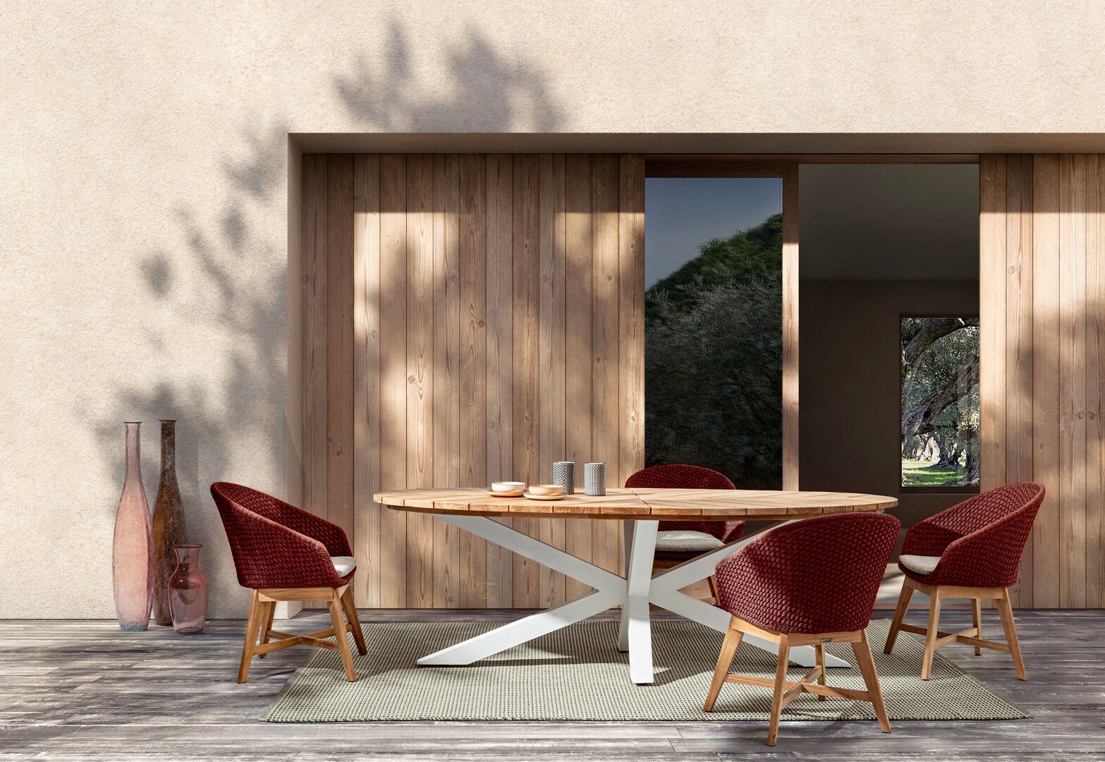 Веревочный садовый стул с подлокотниками BIZZOTTO Coachella ARCH-00122511 - Вид №11